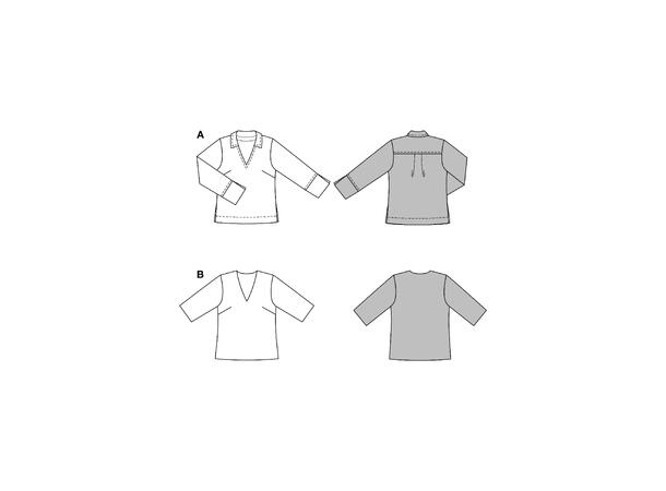 Burda 5745 - Bluse