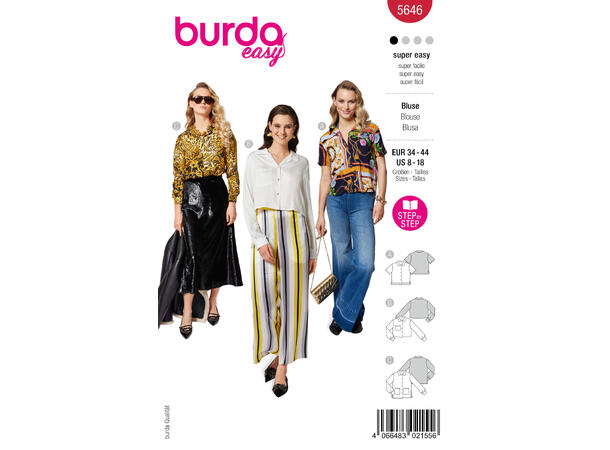 Burda 5771 - Bluse.