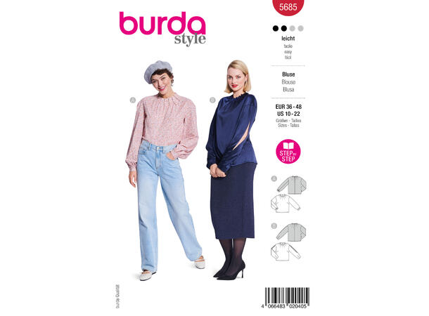Burda 5771 - Bluse.
