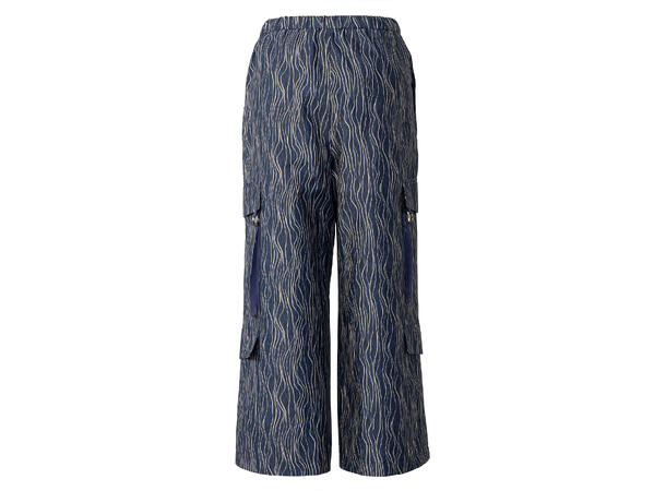 Burda 5801 - Bukse med vide ben.