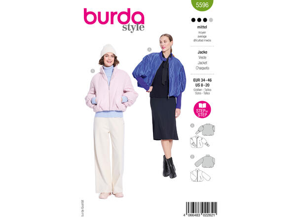 Burda 5870 - Jakke