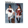 Butterick 6114- Kostyme til dame A5 (6-8-10-12-14)