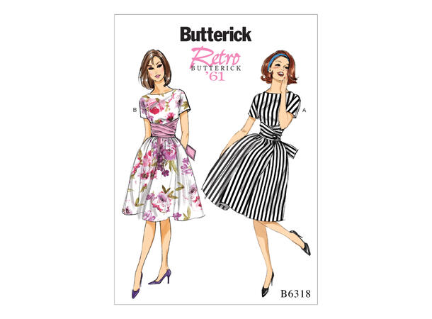 Butterick 6318- Retro Kjole