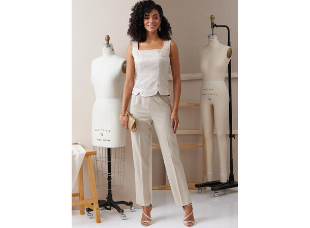 Butterick 6925- Topp til dame