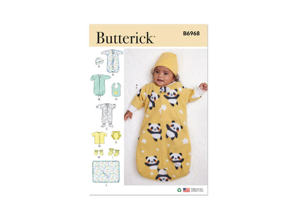 Butterick 6935- klespakke til baby