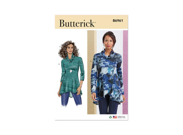 Butterick 6961- Kjole til dame