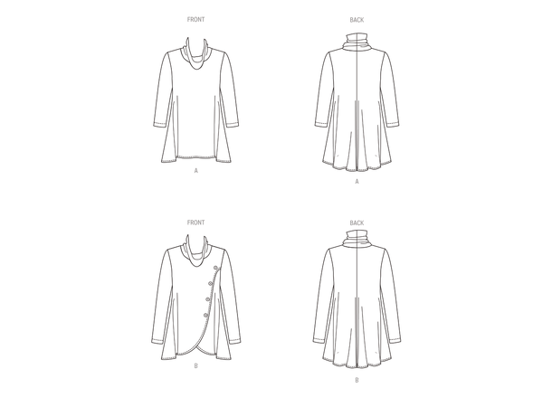 Butterick 6961- Kjole til dame