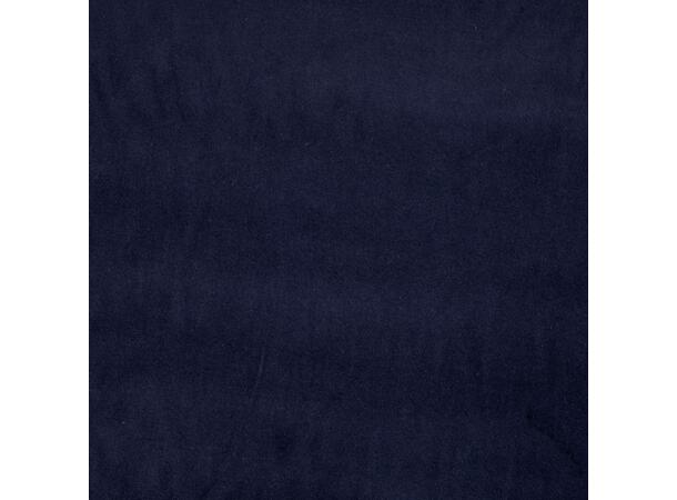 Fløyel, bomull Blå, marine 