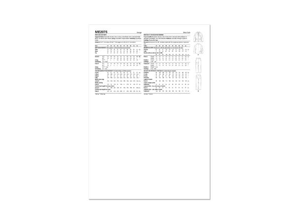 KnowME 2075 - Jakke og bukse.