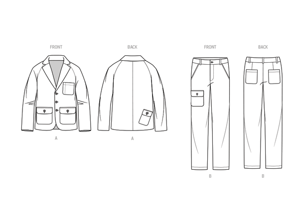 KnowME 2075 - Jakke og bukse.