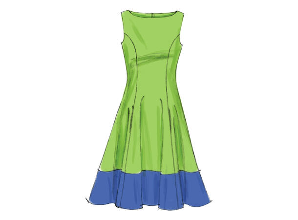 McCall's 6741 - Kjole.