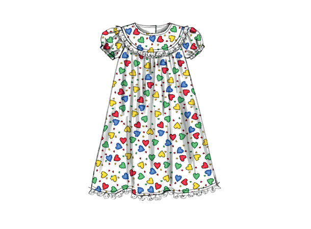 McCall's 6831 - Pysj og nattkjole til barn.