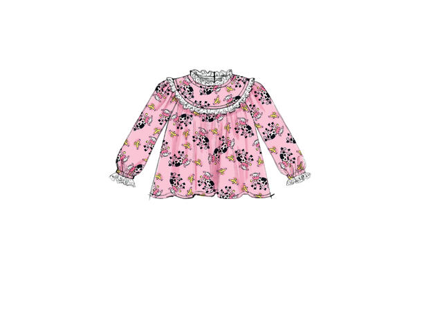 McCall's 6831 - Pysj og nattkjole til barn.