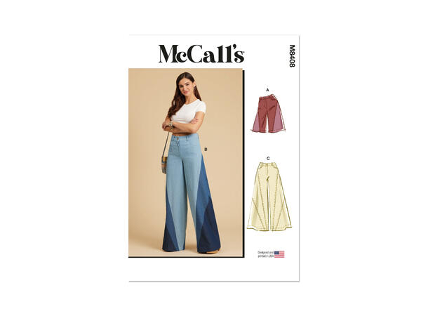 McCall's 8408 - Bukse og shorts.
