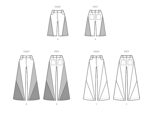 McCall's 8408 - Bukse og shorts.