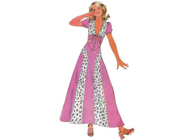 McCall's 8431 -Vintage topp og skjørt.