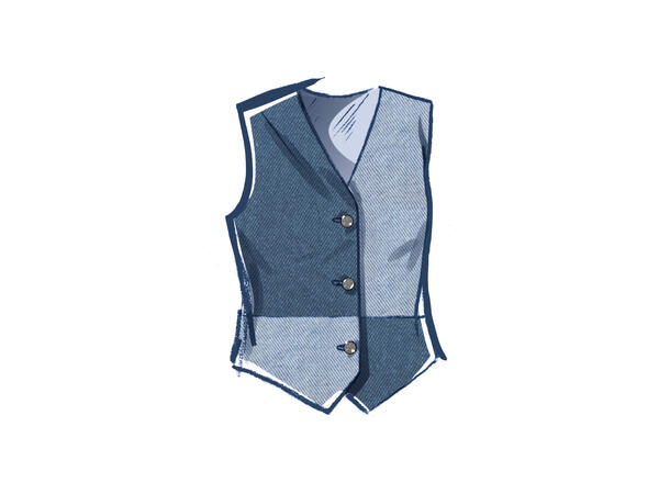 McCall's 8442 - Vest unisex.