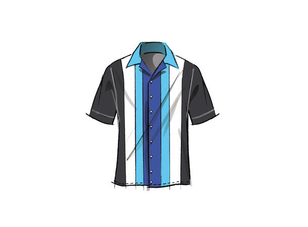 McCall's 8459 - Skjorte til herre.