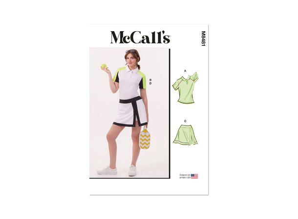 McCall's 8481 - Tennisantrekk.
