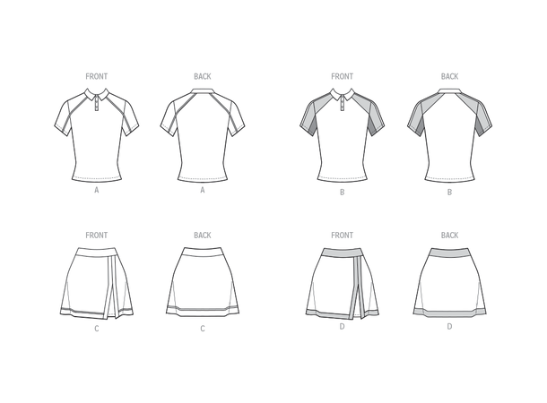 McCall's 8481 - Tennisantrekk.