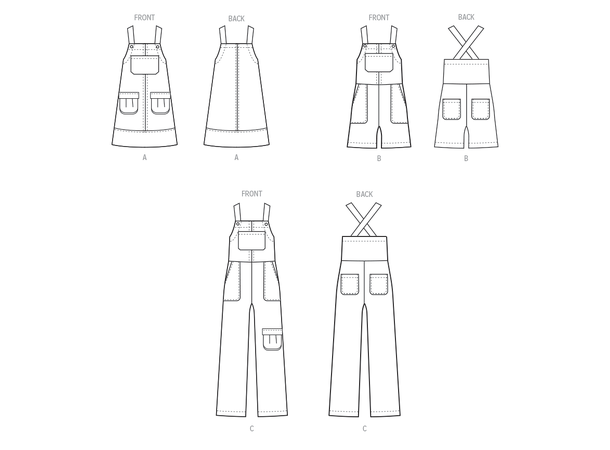 McCall's 8490 - Vintage Bluse, skjørt og underskjørt