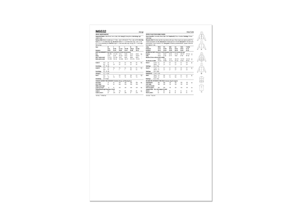 McCall's 8532 - Jakke og vest.