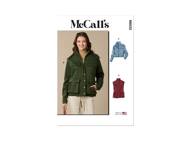 McCall's 8532 - Jakke og vest.