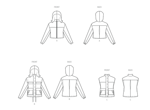 McCall's 8532 - Jakke og vest.