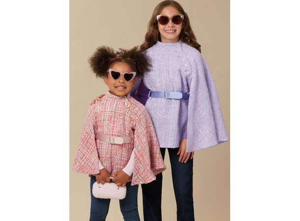 McCall's 8538 - Ulike cape til barn.