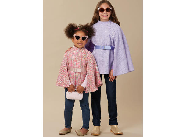 McCall's 8538 - Ulike cape til barn.