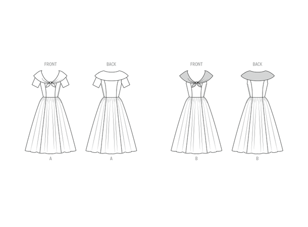 McCall's 8539 - Vintage kjole.