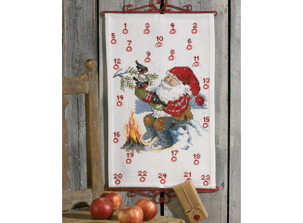Permin, Adventskalender med nisse og reinsdyr