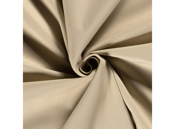 Twill Bomull Beige, uten elastan