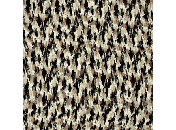 Viskose Poplin Abstract Off White striper