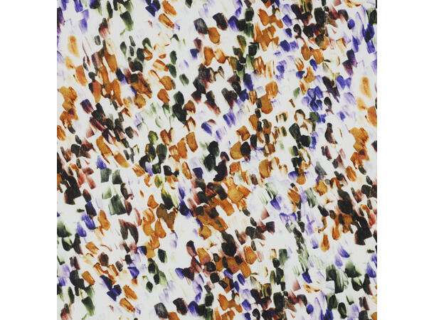 Viskose RADIANCE DIGITAL ABSTRACT - OFF-WHITE