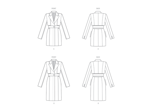 Vogue 1936 - Blazerkjole.