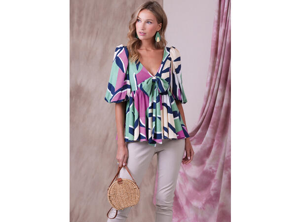 Vogue 1940 - Løstsittende topp.