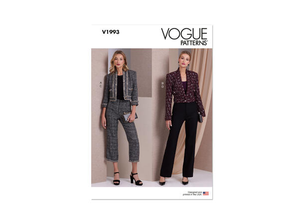 Vogue 1993 - Jakke og Bukse.