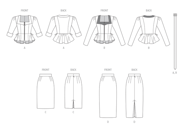 Vogue 2006 - Drakt til dame.