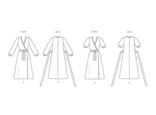 Vogue 2081 - Vintage kjole.