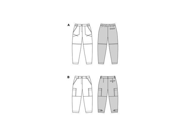 Burda 5740 - Bukse.