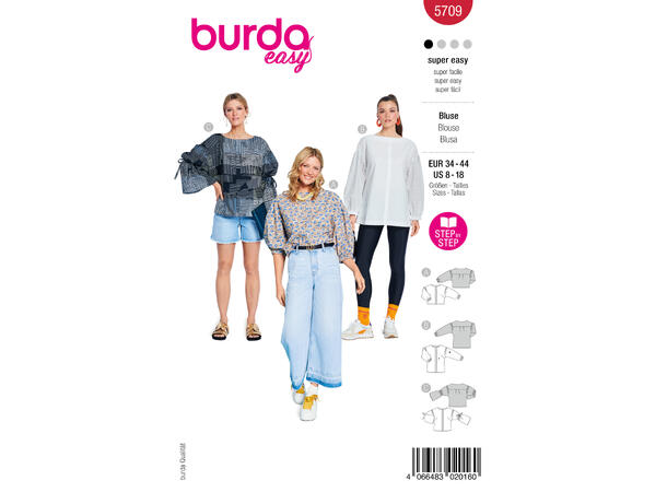 Burda 5771 - Bluse.