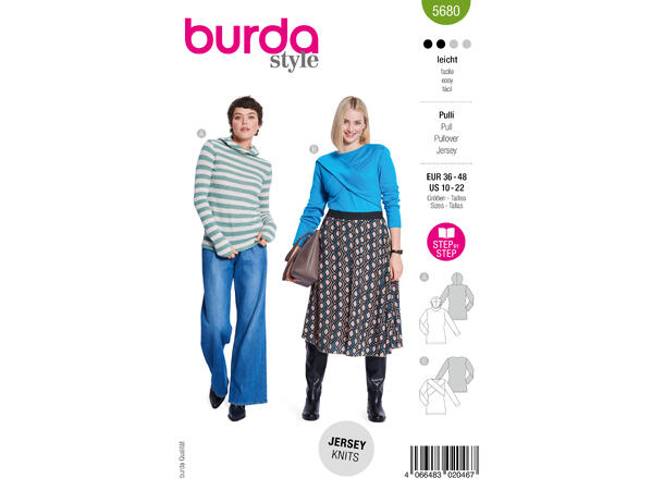 Burda 5788 - Genser.
