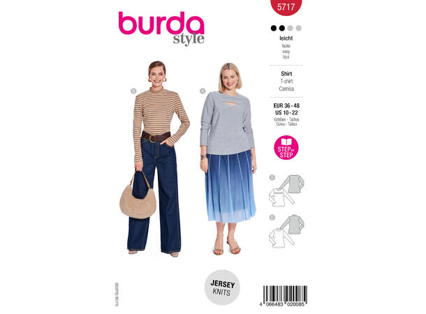Burda 5788 - Genser.