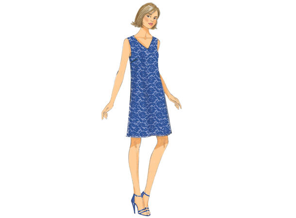 Butterick 6317- kjole til dame