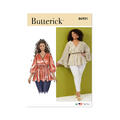 Butterick 6931 -Topp til dame W2 (20W-22W-24W-26W-28W)
