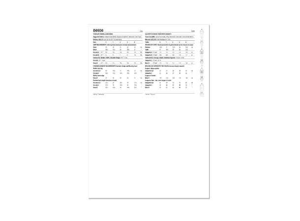 Butterick 6936- klespakke til barn
