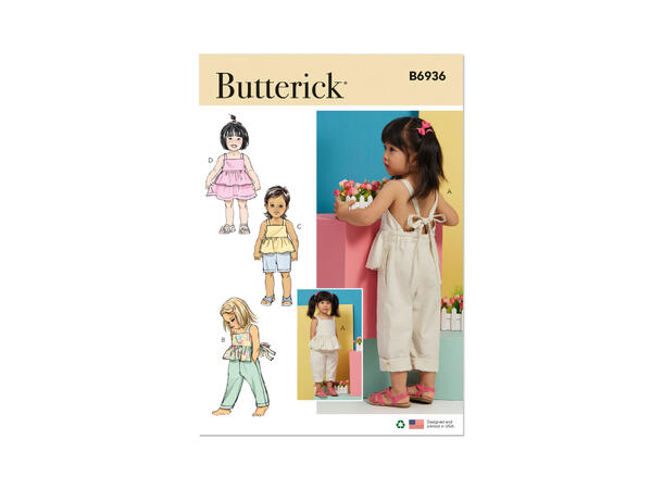 Butterick 6936- klespakke til barn