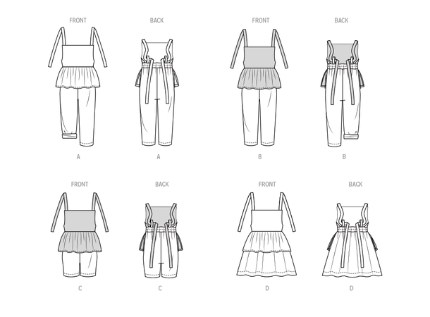 Butterick 6936- klespakke til barn