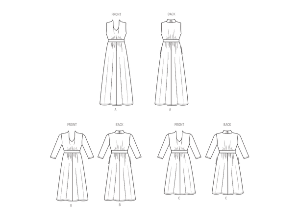 Butterick 6940- Kjole til dame